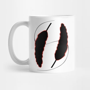 Dark feathers Mug